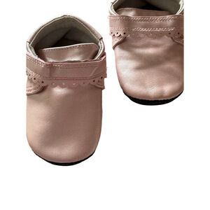 Baby girl Jack & Lily Pink Leather Shoes Size 18-24 months